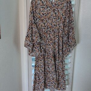 SHEIN Multicolor Floral Dress